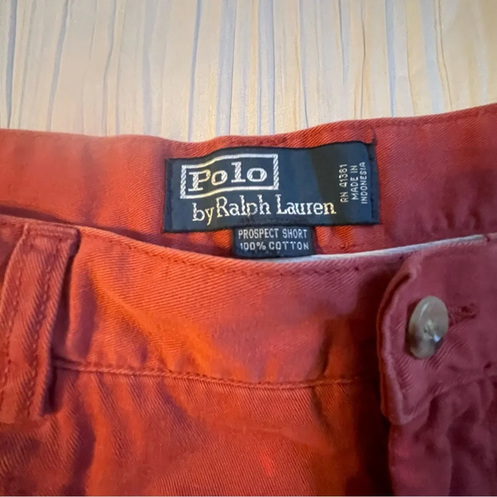 Polo Ralph Lauren perfect shorts‎ orange chino style size 35